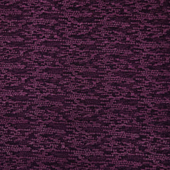 Embroidered Wine Net Fabric with Textured pattern