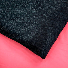 Gulnaar Embroidered Net Fabric Intricate floral work