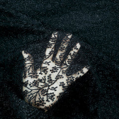 Gulnaar Embroidered Net Fabric Intricate floral work