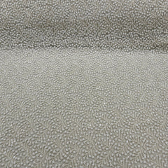 Embroidered Off-white Color Net Fabric with Intricate Floral patterns