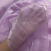 Lilac Color Two - Tone Soft Organza