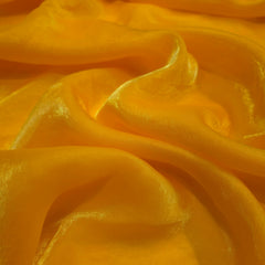 Yellow Color Two - Tone Soft Organza