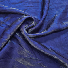Blue Color Two - Tone Soft Organza