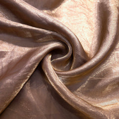 Light brown Color Two - Tone Soft Organza