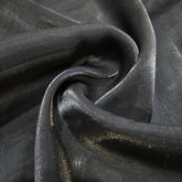 Black Color Two - Tone Soft Organza