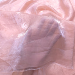 Peachy Pink Two - Tone Soft Organza