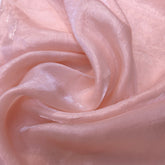 Peachy Pink Two - Tone Soft Organza