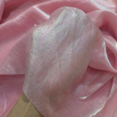 Rose Pink Color Two - Tone Soft Organza