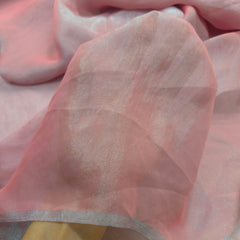 Blush Pink Color Two - Tone Soft Organza