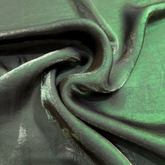 Bottle Green Color Two - Tone Soft Organza