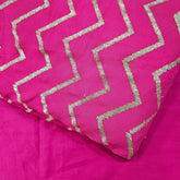 Jariyaan Light-in Weight Striking Sequin Embroidered Georgette Fabric