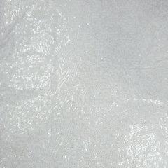 Zarqa Dyeable Georgette Fabric with Icy White Sequin