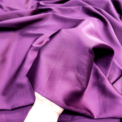 Purple Imported Satin Fabric