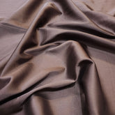 Chocolate Brown Imported Satin Fabric