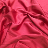 Cherry Red Imported Satin Fabric