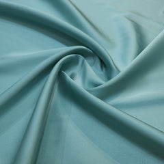 Acqa Blue Imported Satin Fabric