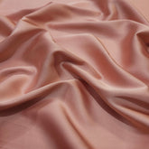 Peach Imported Satin Fabric