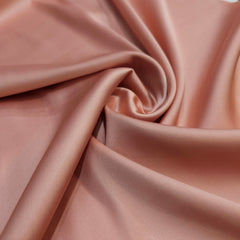 Peach Imported Satin Fabric