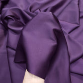 Deep Purple Imported Satin Fabric
