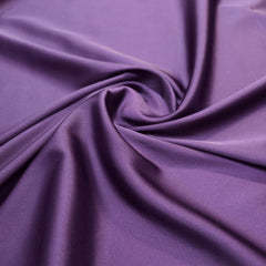 Deep Purple Imported Satin Fabric