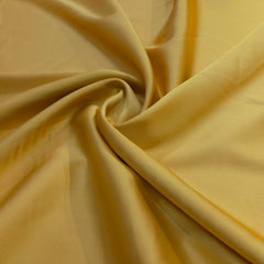 Mustard Yellow Imported Satin Fabric