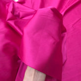 Magenta Pink Imported Satin Fabric