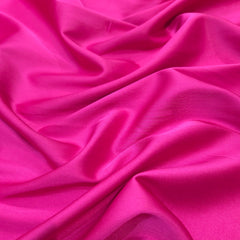 Magenta Pink Imported Satin Fabric