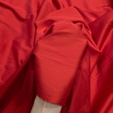 Scarlet Red Imported Satin Fabric