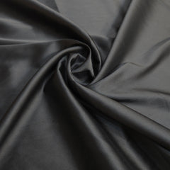 Black Imported Satin Fabric