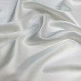 Pure White Imported Satin Fabric