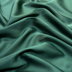 Bottle Green Imported Satin Fabric