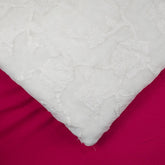 Embroidered Dyeable Organza base Brasso Fabric with Floral Pattern