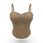 Designer Readymade Corset on Cutwork Fabric