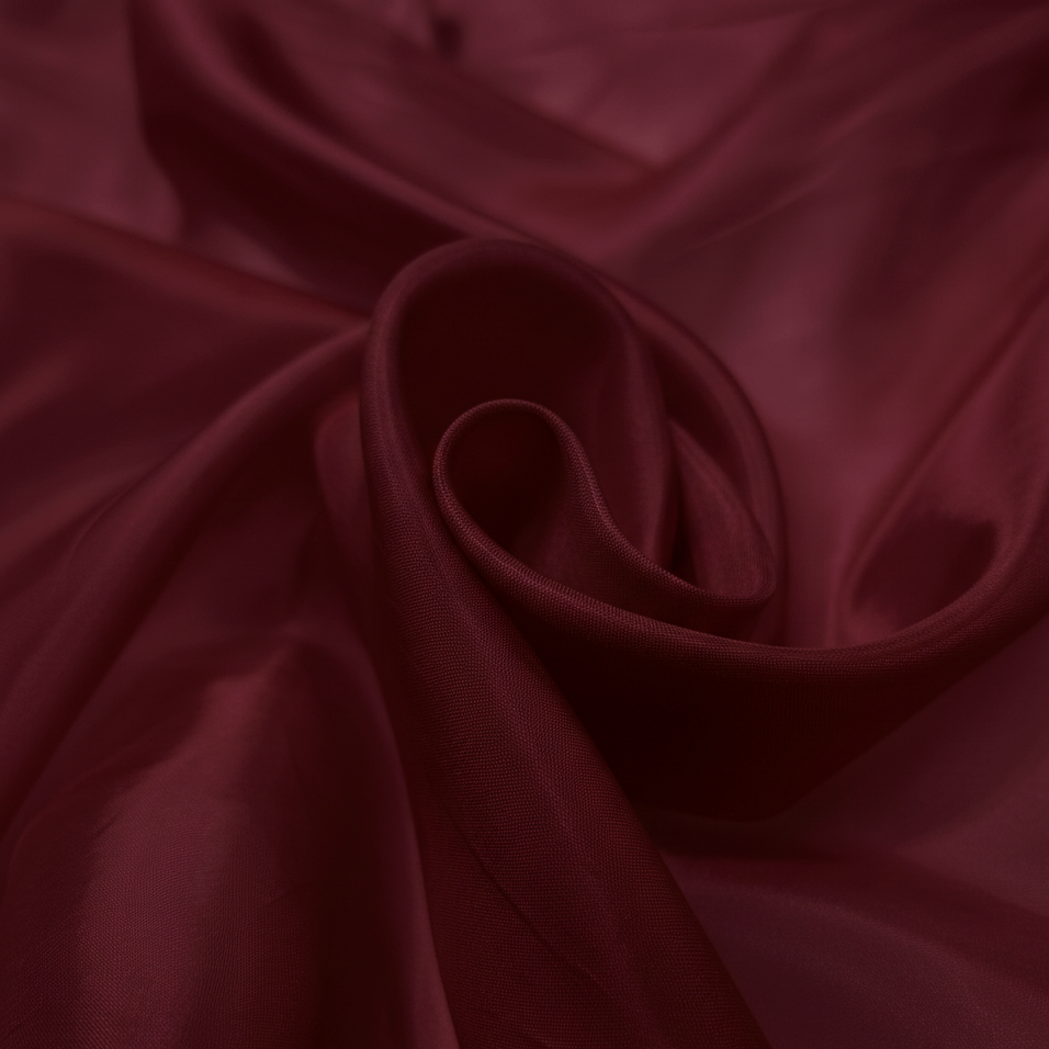 Maroon Soft Satin Fabric