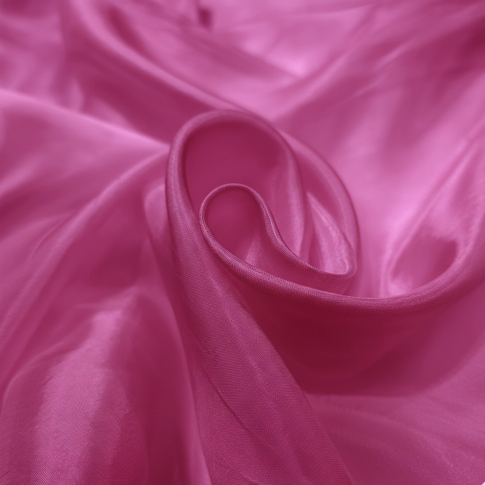 Deep Pink Soft Satin Fabric