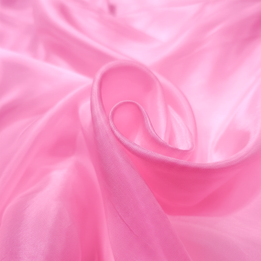 Pink Soft Satin Fabric 948