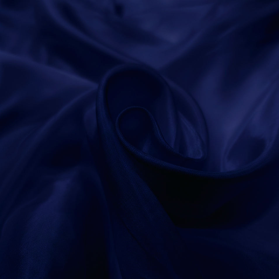Navy Blue Soft Satin Fabric