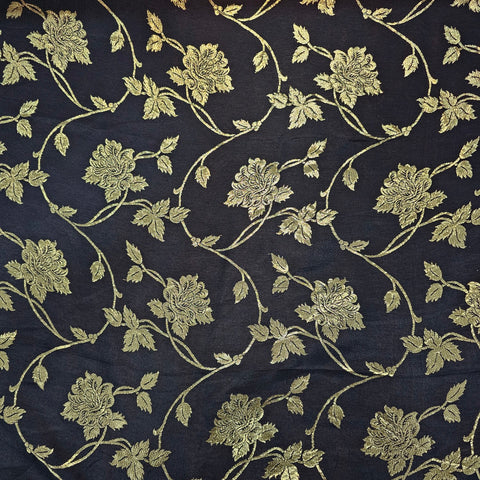 Swarnam Banaras Brocade on Dola Silk Fabric