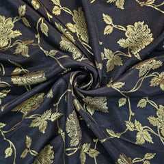 Swarnam Banaras Brocade on Dola Silk Fabric