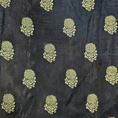 Swarnam Banaras Brocade on Dola Silk Fabric