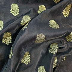 Swarnam Banaras Brocade on Dola Silk Fabric