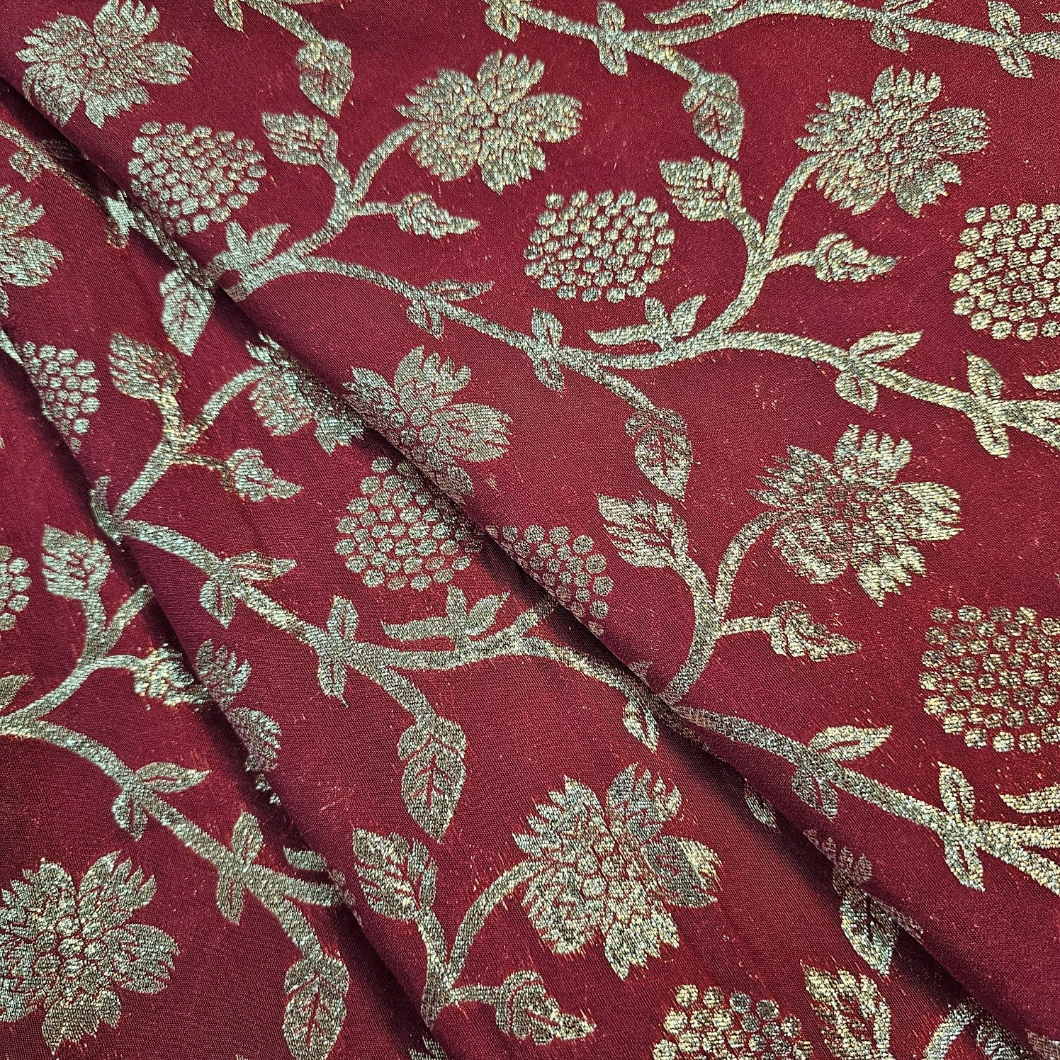 Gulbahar Banarasi Brocade with Floral accents