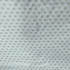 Dyeable Brocade Fabric with Butta Motif