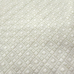 Cream Off-White Color Georgette Fabric with all over Chikankari Work