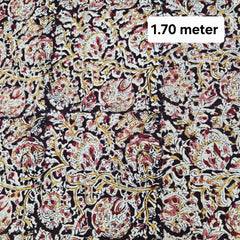 Kalamkari Printed Cotton Piece 1.70 meter