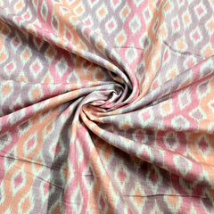 Multicolor Printed Pure Cotton Piece 1.65 meter