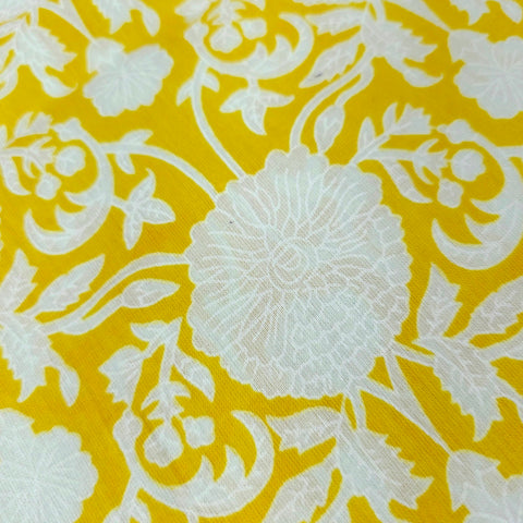Pushp Jaali Digitally Printed Cotton Fabric