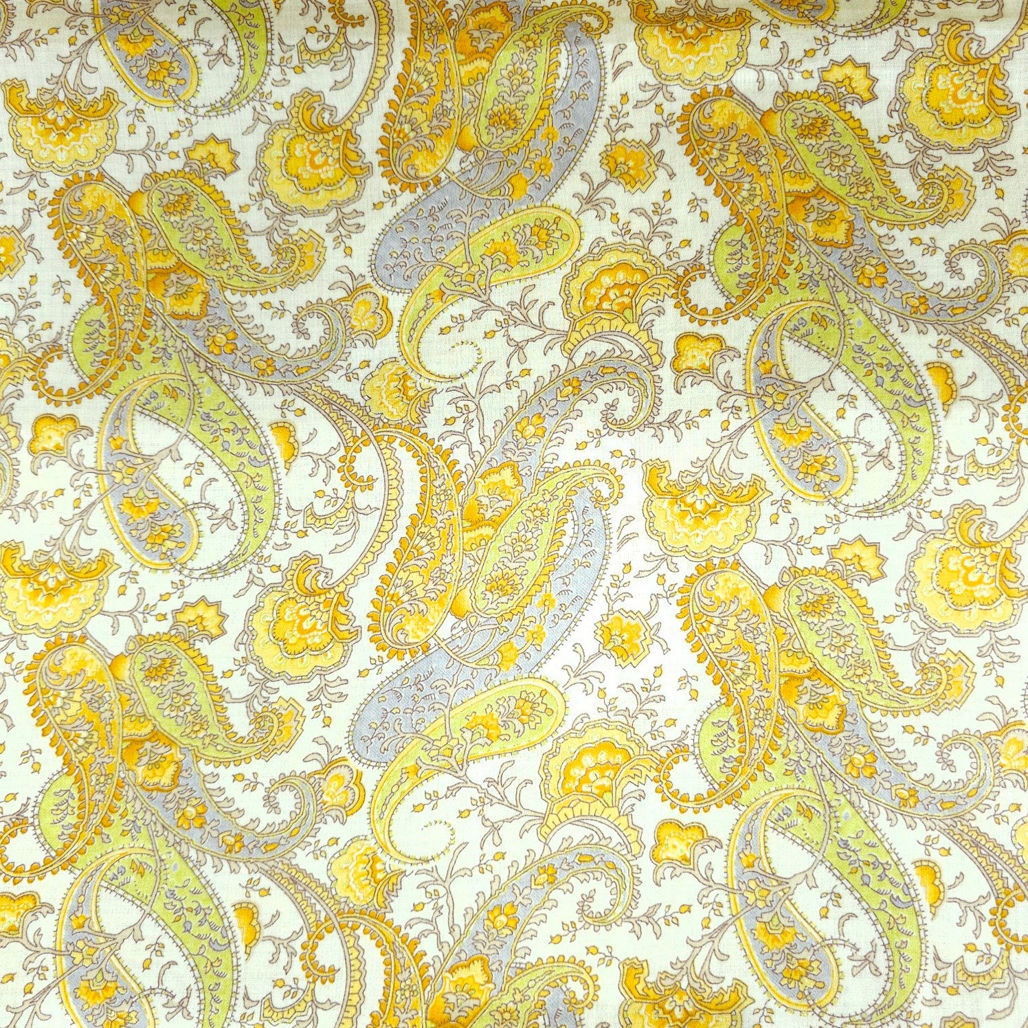 Paisley Digitally Printed Cotton Fabric