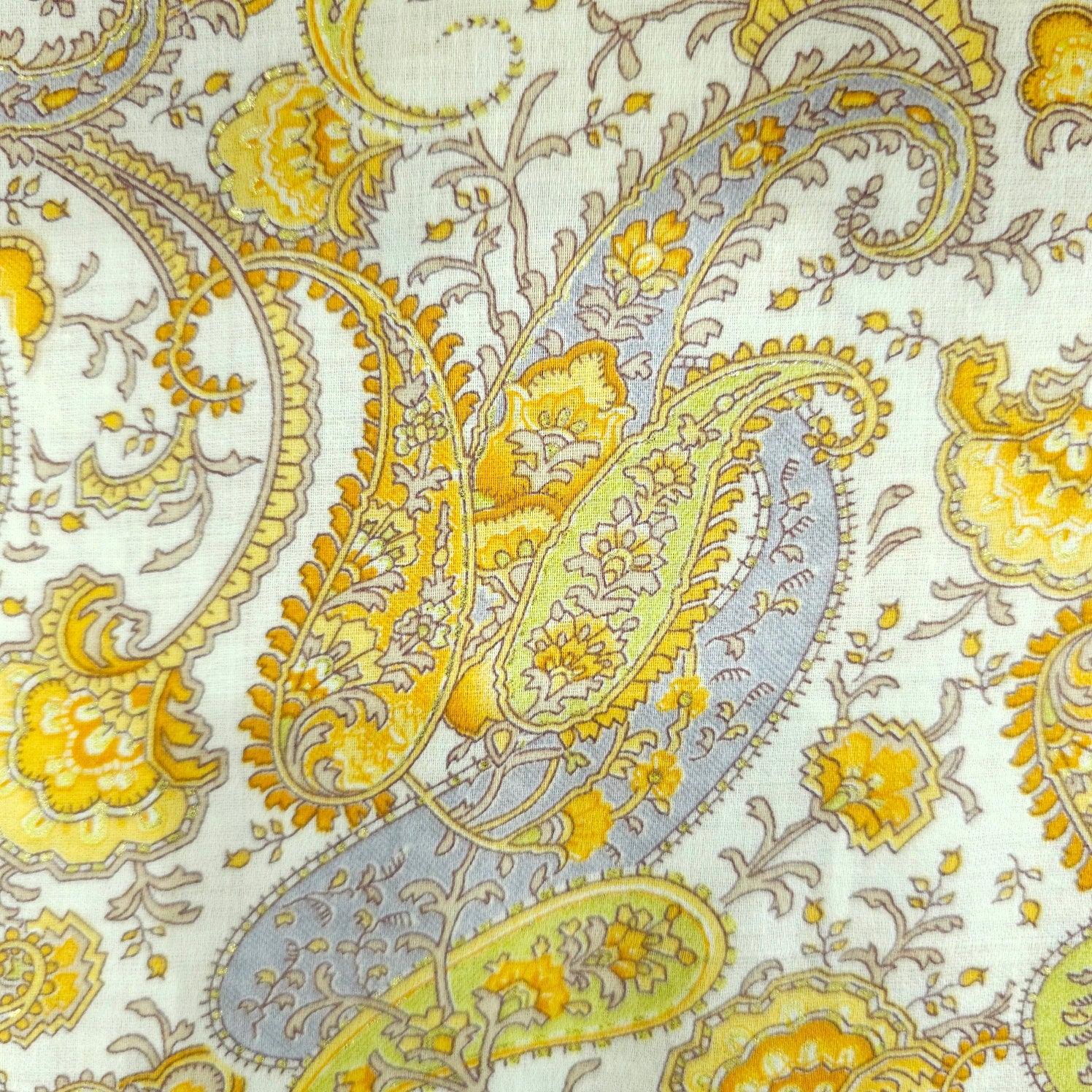Paisley Digitally Printed Cotton Fabric