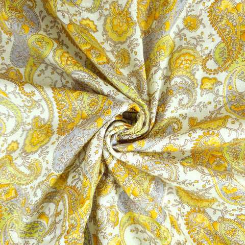 Paisley Digitally Printed Cotton Fabric